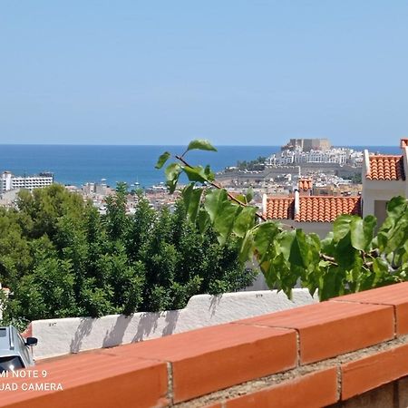 Charmant Appartement Avec Vue Sur Le Chateau De Peñíscola Dış mekan fotoğraf