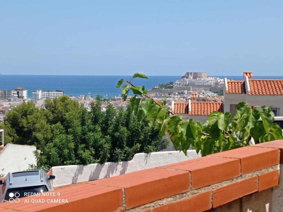 Charmant Appartement Avec Vue Sur Le Chateau De Peñíscola Dış mekan fotoğraf