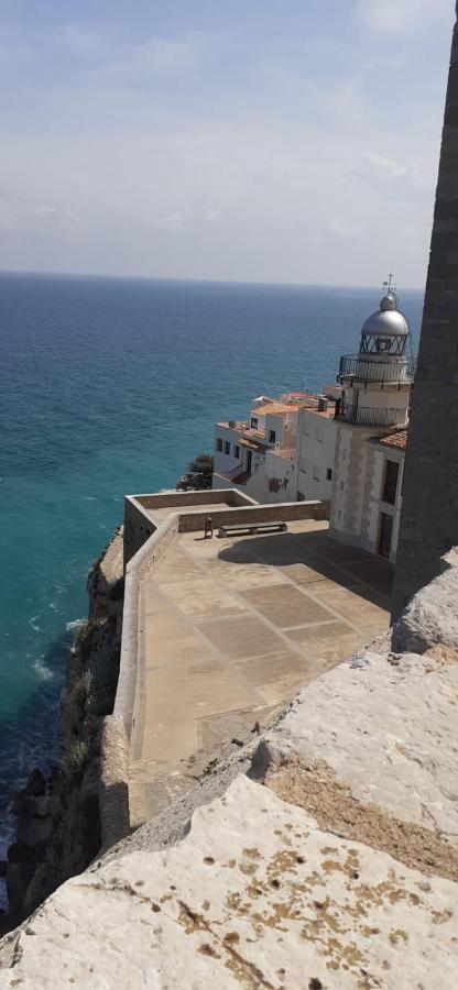 Charmant Appartement Avec Vue Sur Le Chateau De Peñíscola Dış mekan fotoğraf