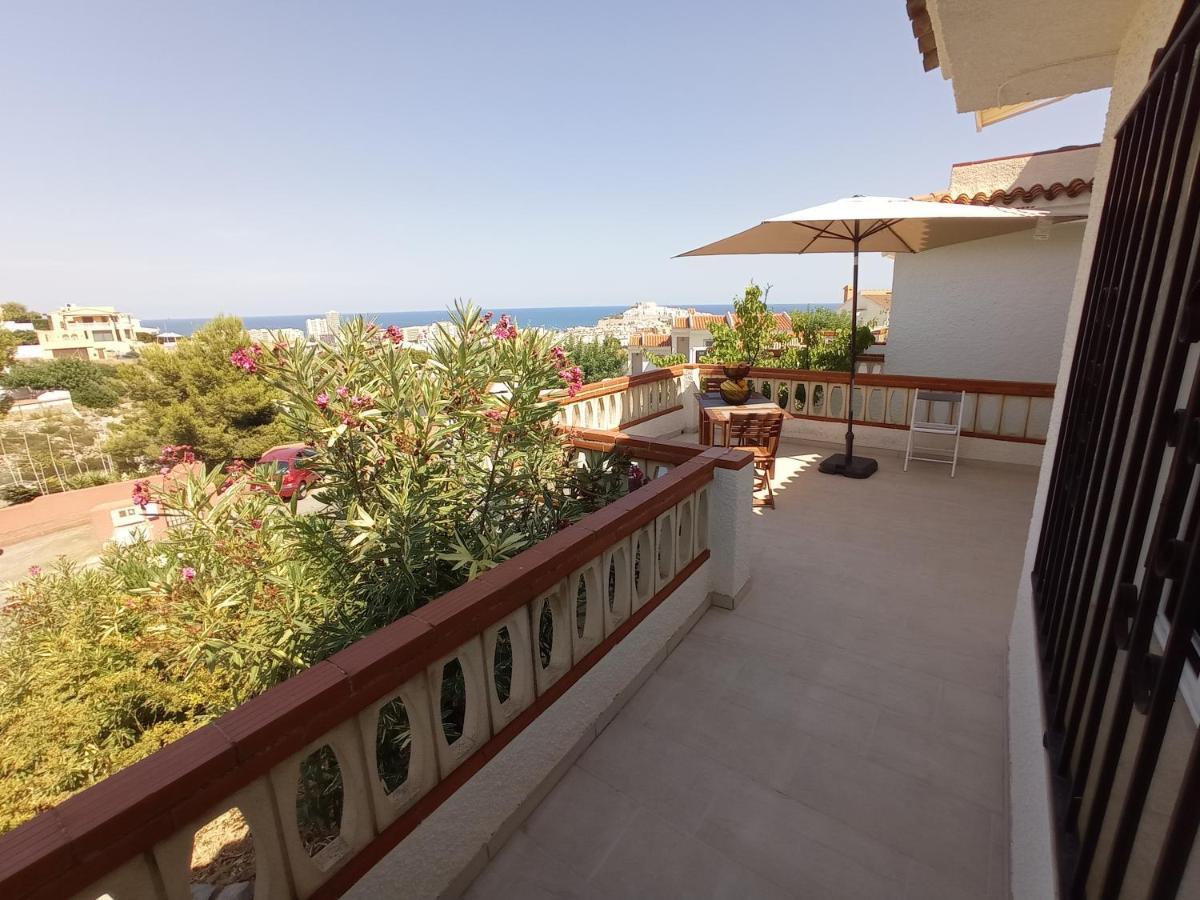 Charmant Appartement Avec Vue Sur Le Chateau De Peñíscola Dış mekan fotoğraf