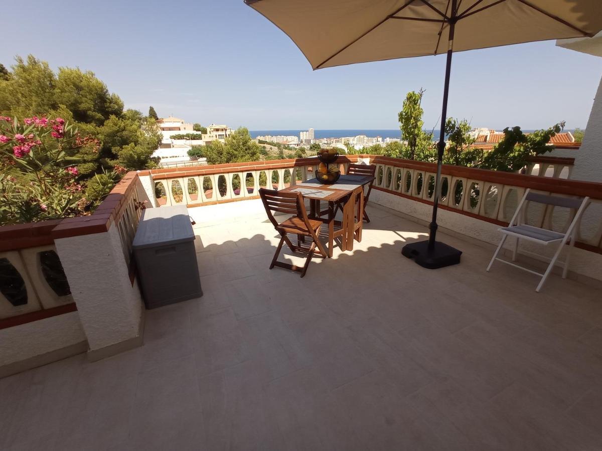 Charmant Appartement Avec Vue Sur Le Chateau De Peñíscola Dış mekan fotoğraf